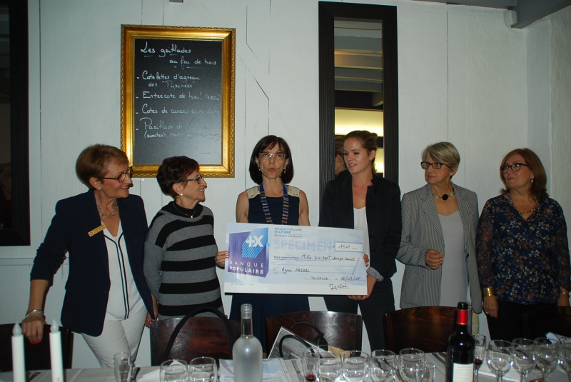 Remise chèque Talents de femmes 2015